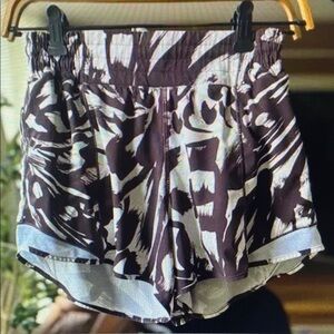 Stylish Women's Athletic Shorts - Black and White
